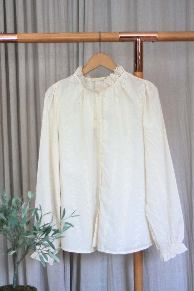 Marielle Top | Ecru
