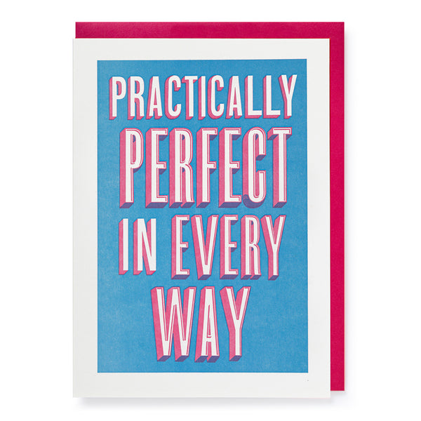 Practically Perfect in Every Way Card