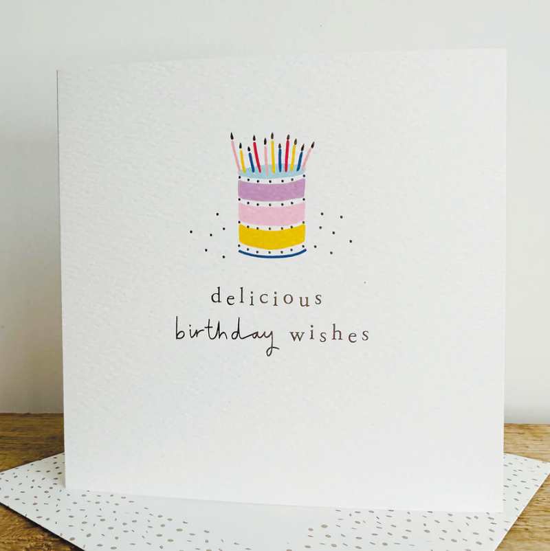 Delicious Birthday Wishes Card