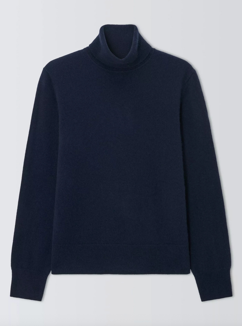 Light Roll Collar | Navy