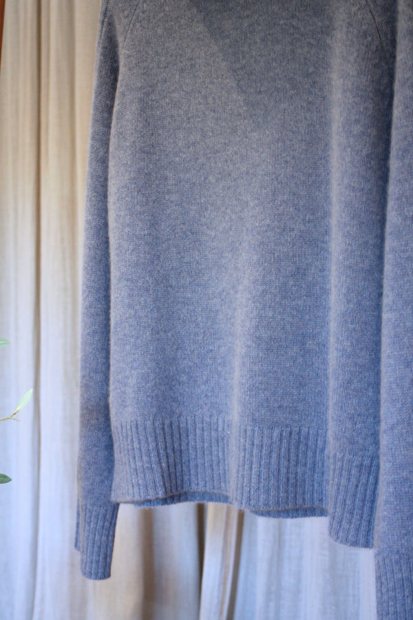 Cashmere Polo | Denim