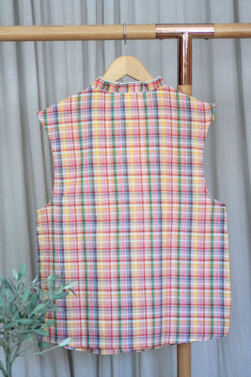 Checked Top