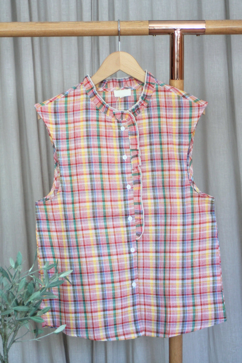 Checked Top