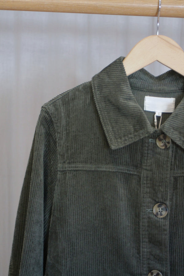 Cord Jacket | Khaki