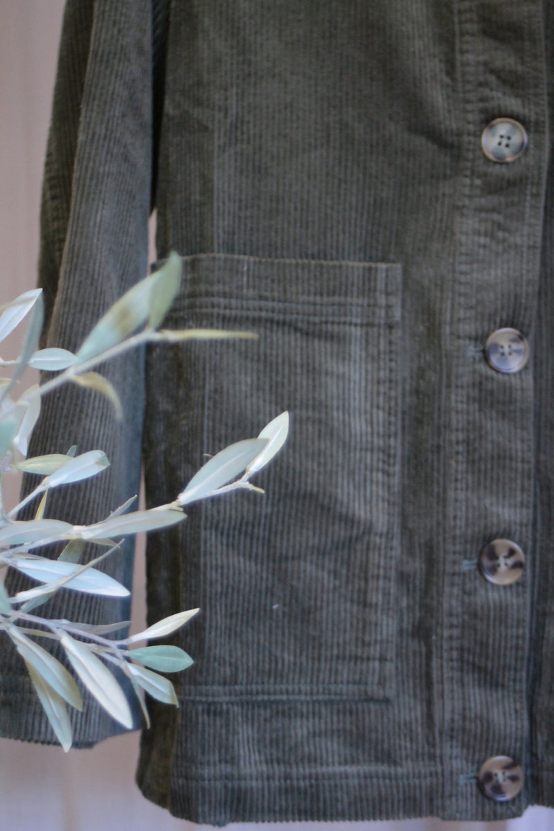 Cord Jacket | Khaki