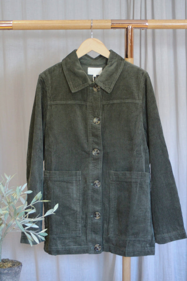 Cord Jacket | Khaki