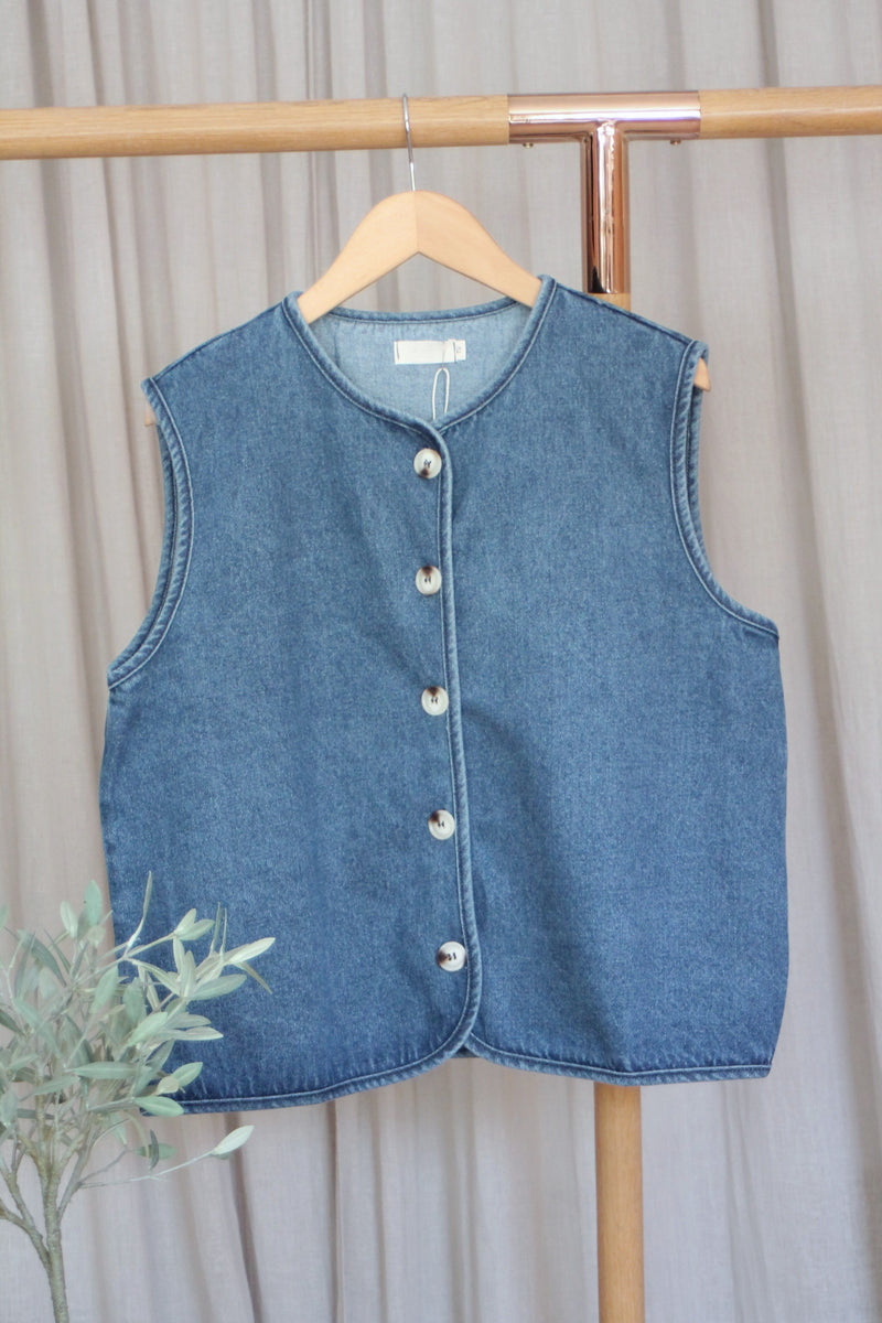 Emilie Gilet | Denim
