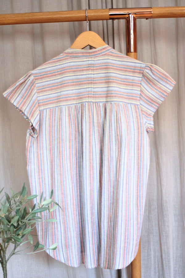 Freya Top | Multi Stripe