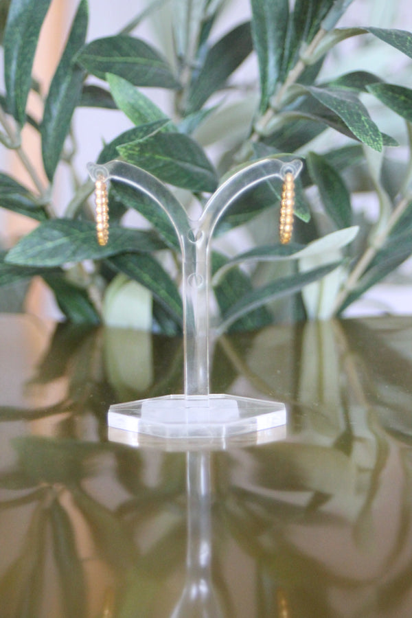 Oval Hoop Earrings
