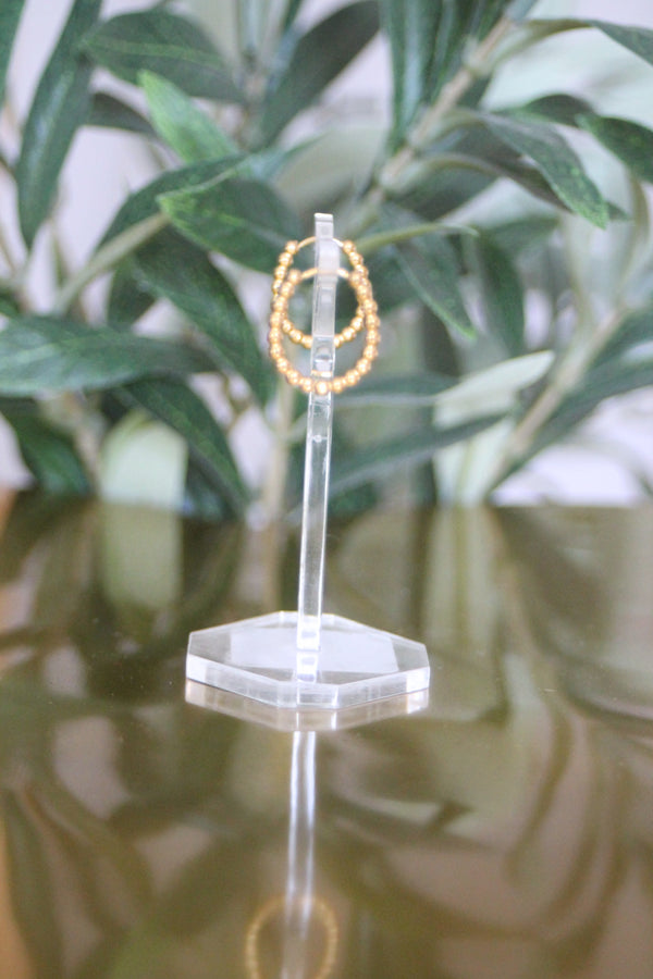 Oval Hoop Earrings