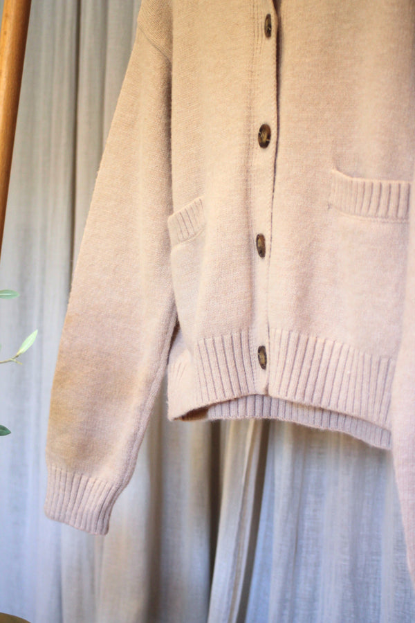 Pocket Cardigan | Beige