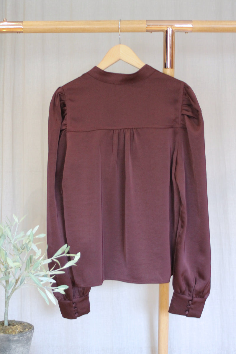 Rosslyn Top | Burgundy