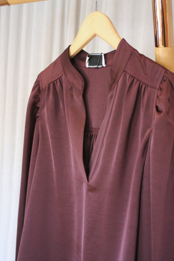 Rosslyn Top | Burgundy
