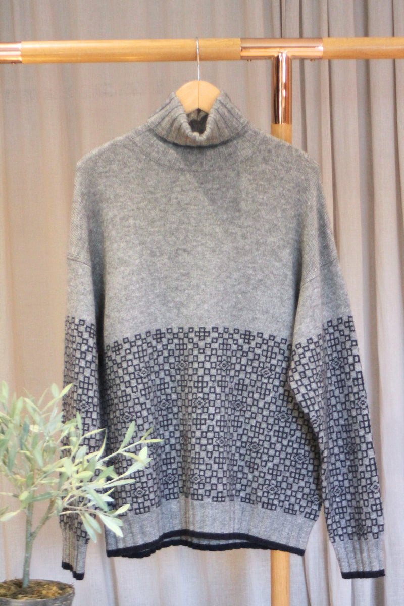 Shadow Roll Collar | Cloudy/Midnight/Navy