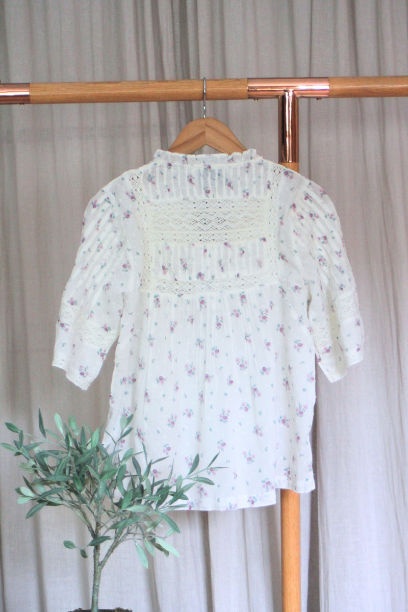 Siama Top | Lilac Flowers
