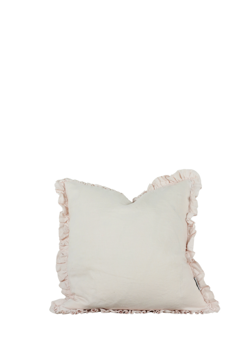 Ruffle Linen Cushion | Shell