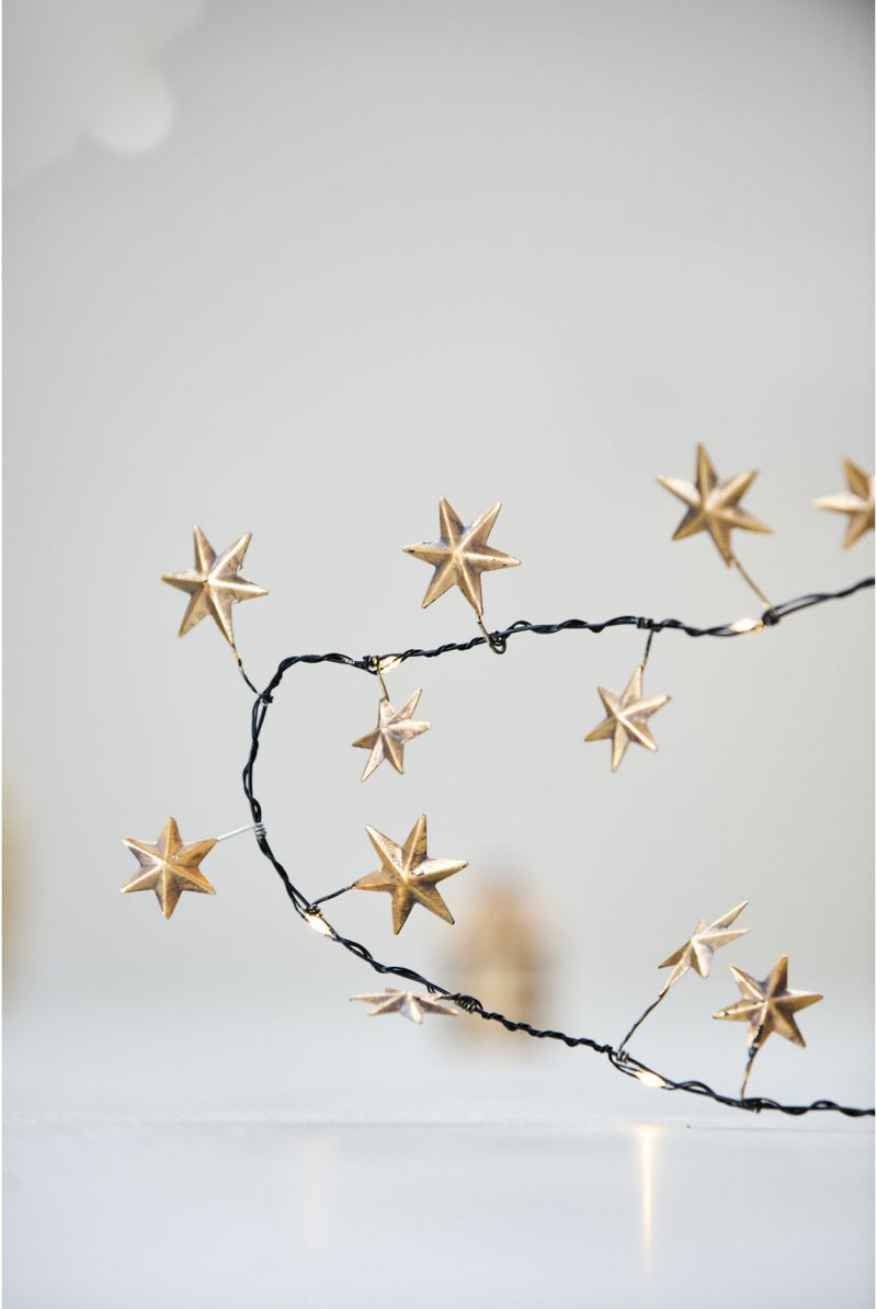 Gold Star Lights (Battery Operated)