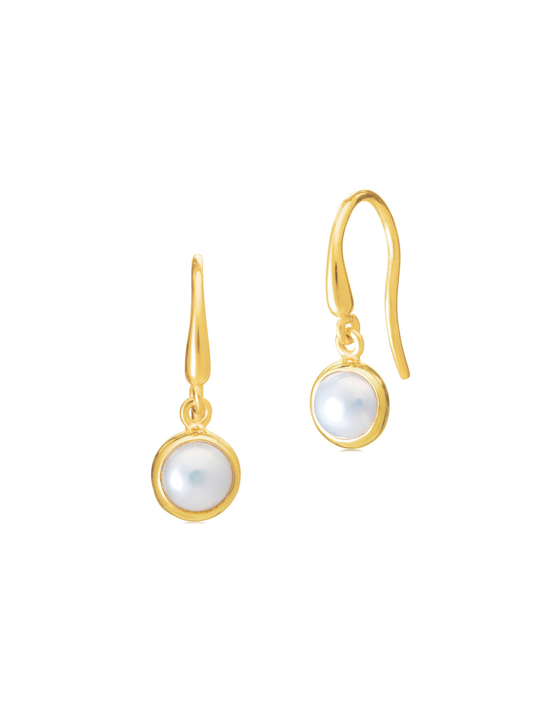 Hook Earrings | Pearl